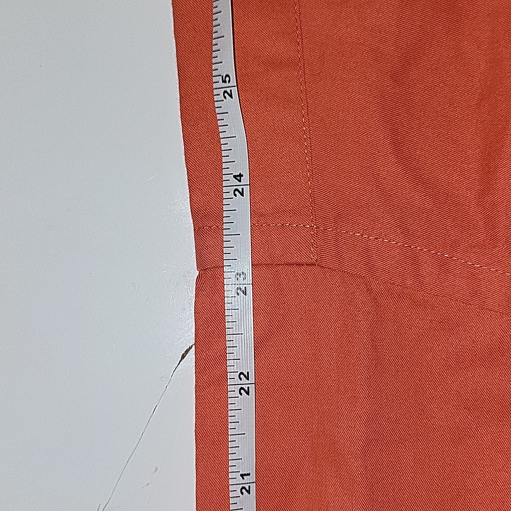 NWOT Men's Orange Chaps Longsleeve Button-down (XXL) - Picture 9 of 12